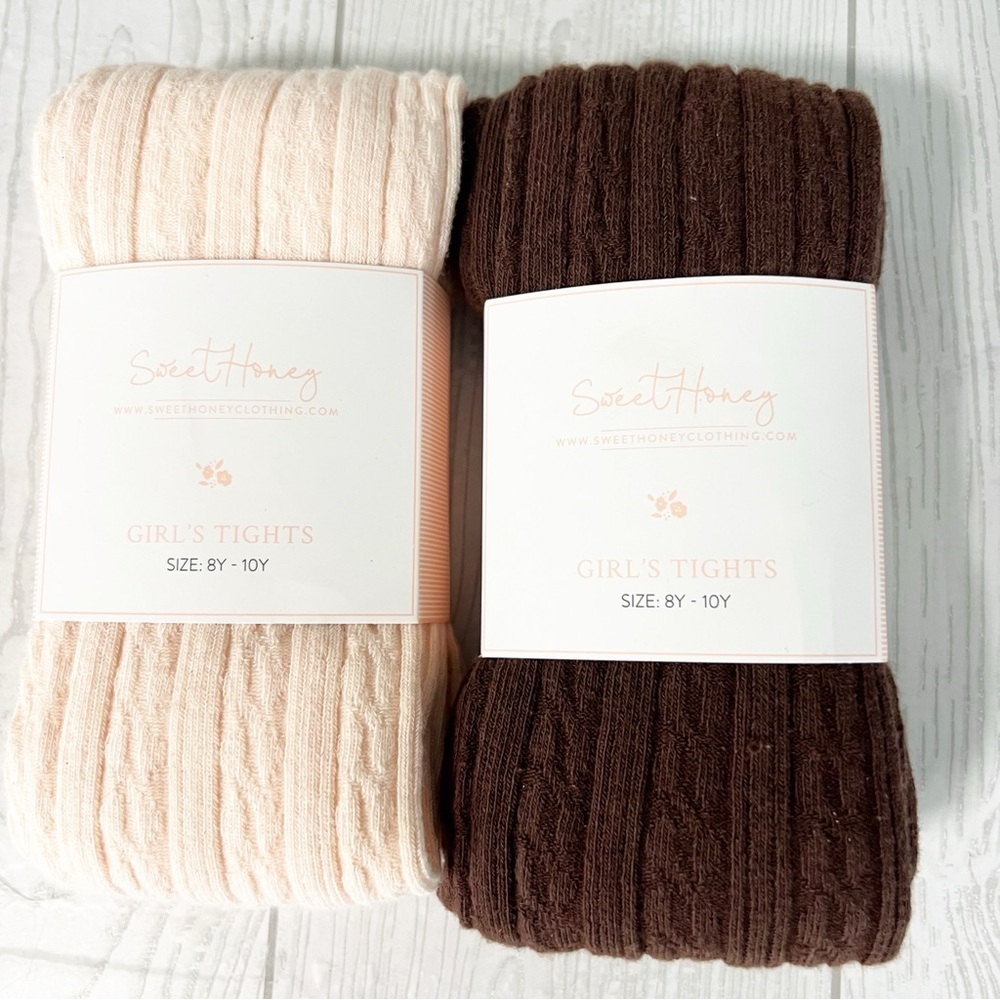 SweetHoney Cable Knit Tights Bundle